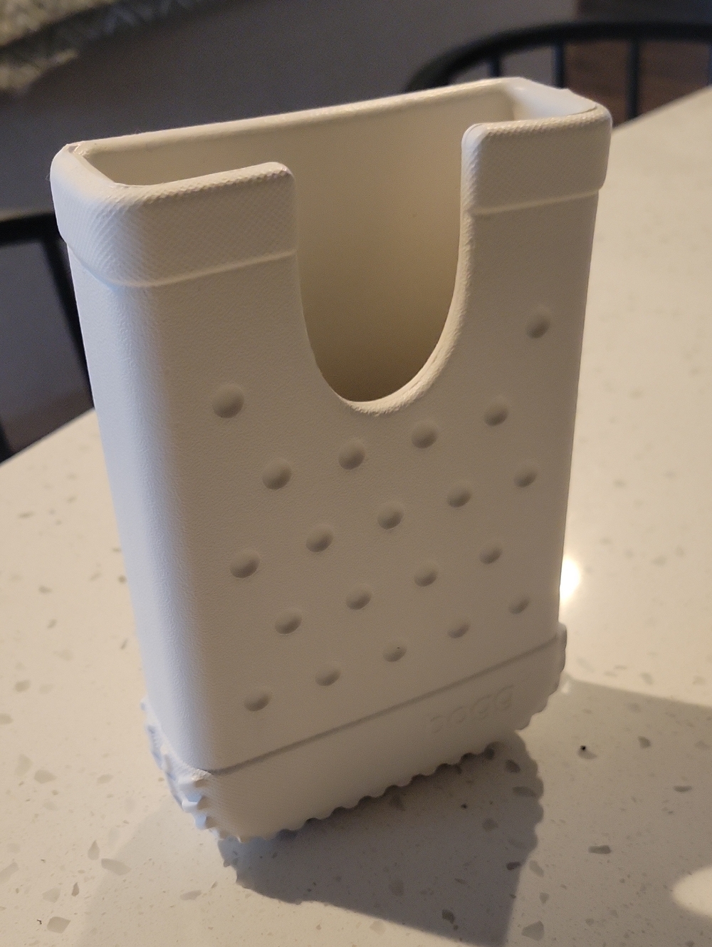 BOGG Bag Silicone Card Or Phone Holder Sleeve in White